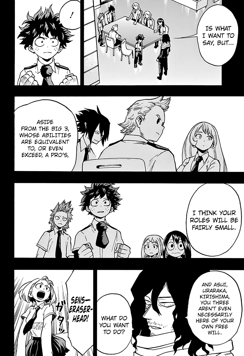 Boku no Hero Academia Chapter 137 page 3 - Chapter 137: Head Them Off!!