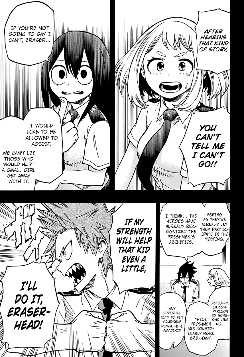 Boku no Hero Academia Chapter 137 page 4 - Chapter 137: Head Them Off!!