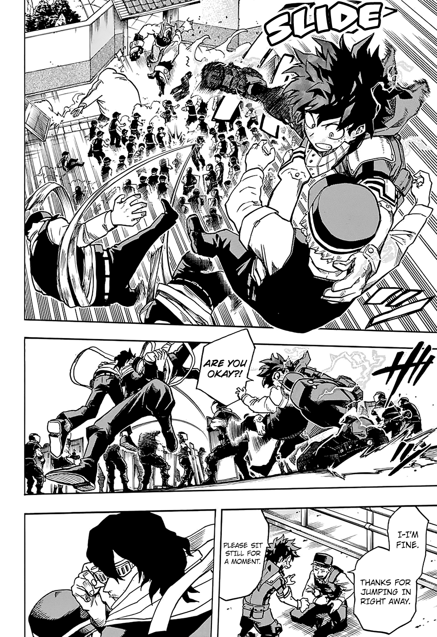 Boku no Hero Academia Chapter 138 page 13 - Chapter 138: GO!!