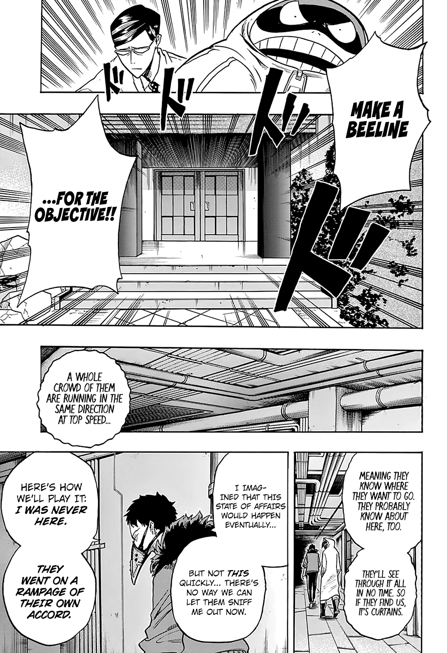 Boku no Hero Academia Chapter 138 page 17 - Chapter 138: GO!!