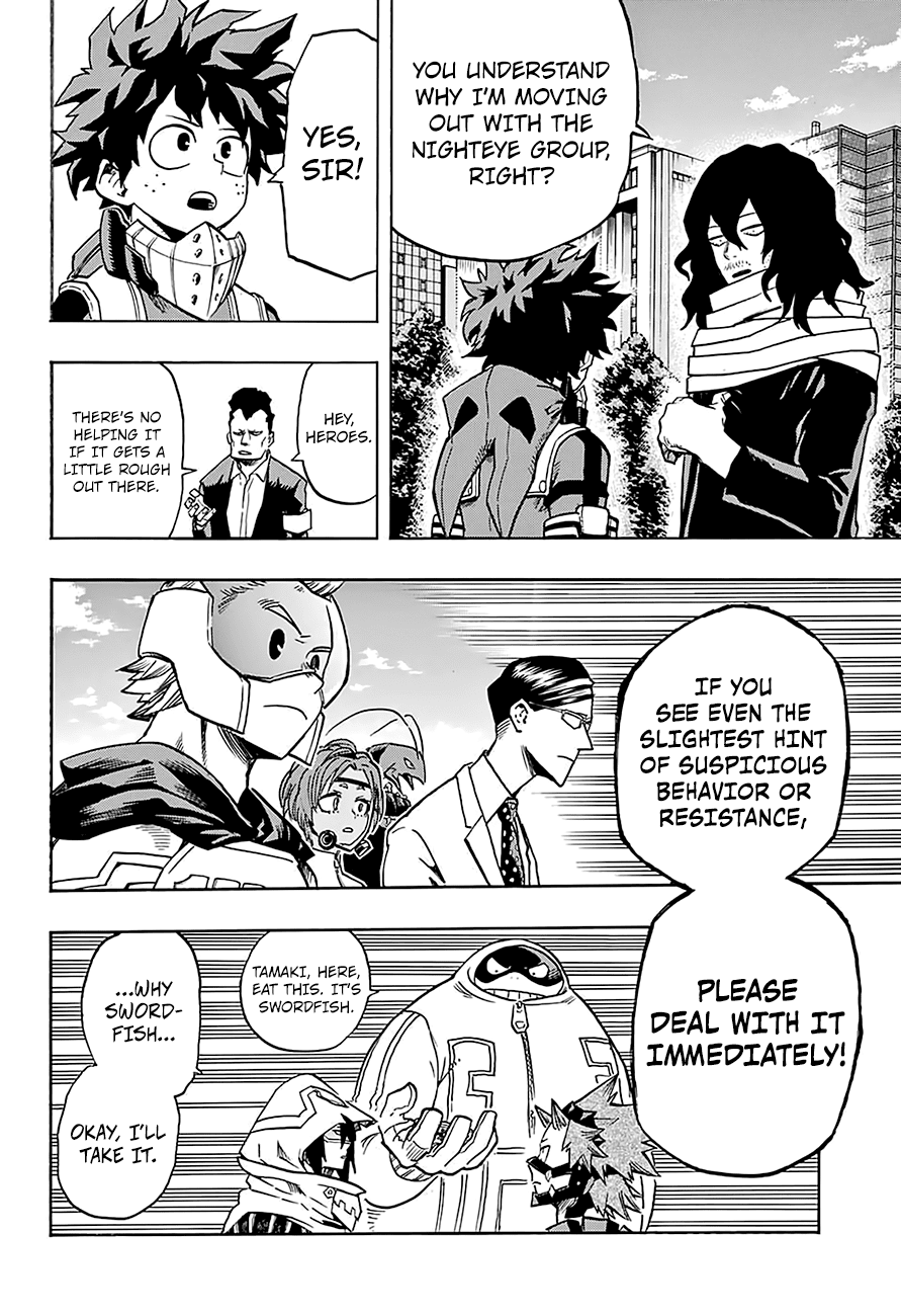 Boku no Hero Academia Chapter 138 page 6 - Chapter 138: GO!!