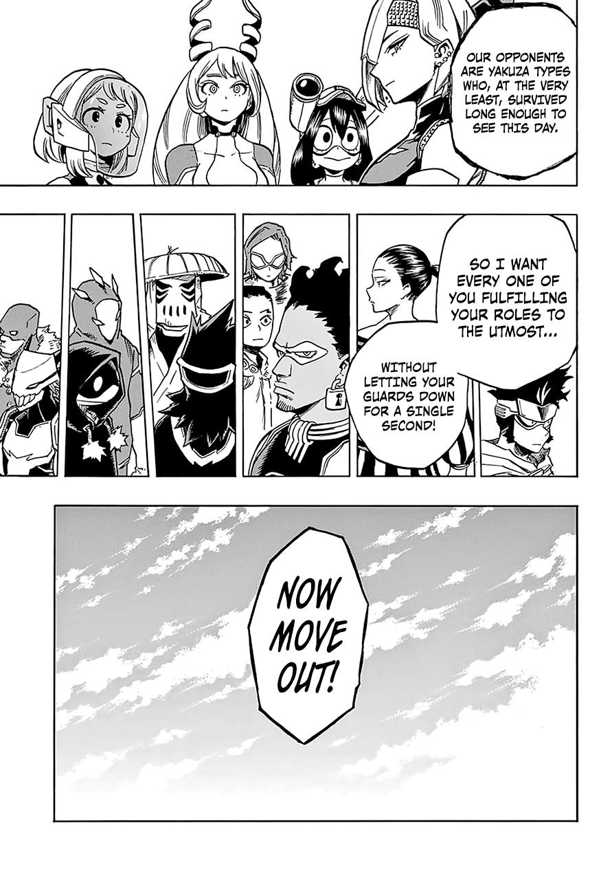 Boku no Hero Academia Chapter 138 page 7 - Chapter 138: GO!!