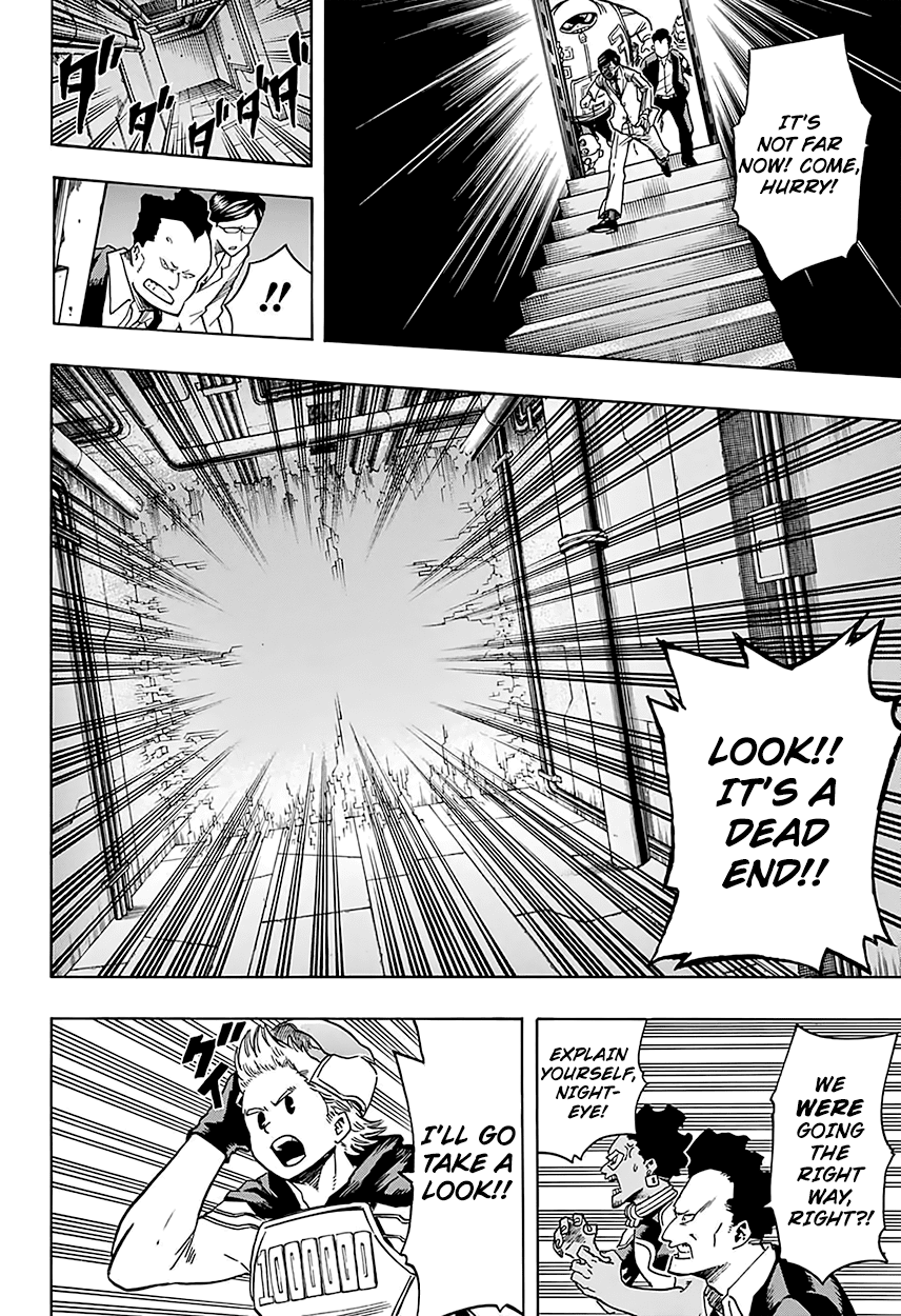 Boku no Hero Academia Chapter 139 page 10 - Chapter 139: Bone-chilling!! The Underground Labyrinth