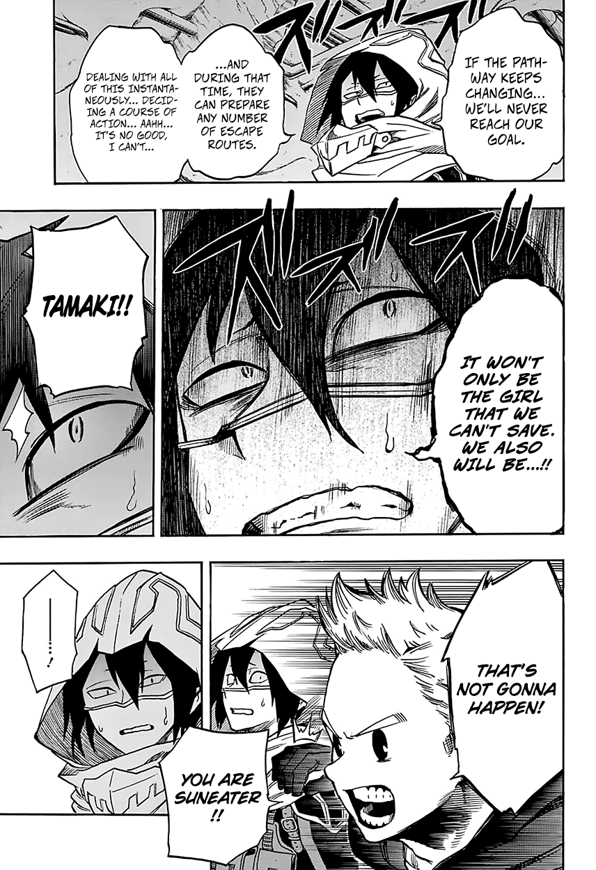 Boku no Hero Academia Chapter 139 page 15 - Chapter 139: Bone-chilling!! The Underground Labyrinth