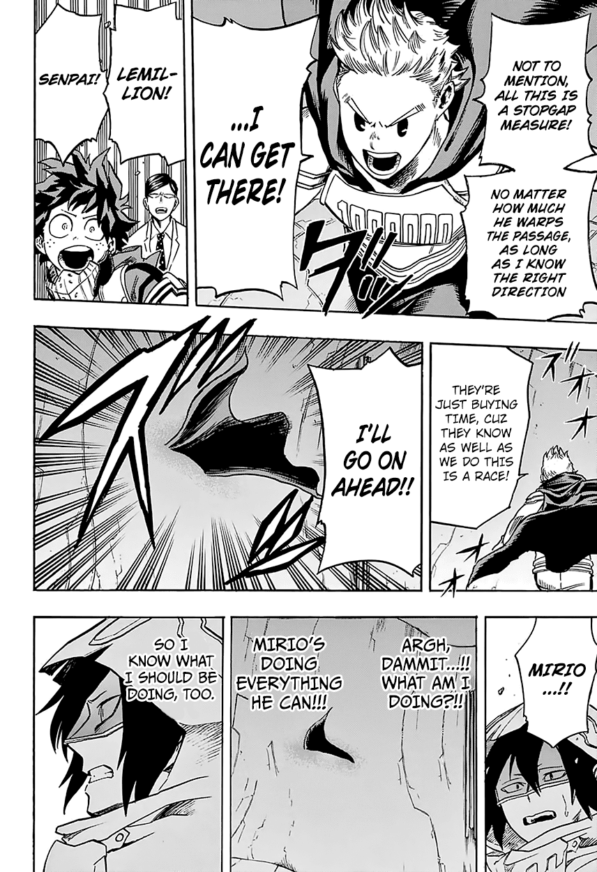Boku no Hero Academia Chapter 139 page 16 - Chapter 139: Bone-chilling!! The Underground Labyrinth