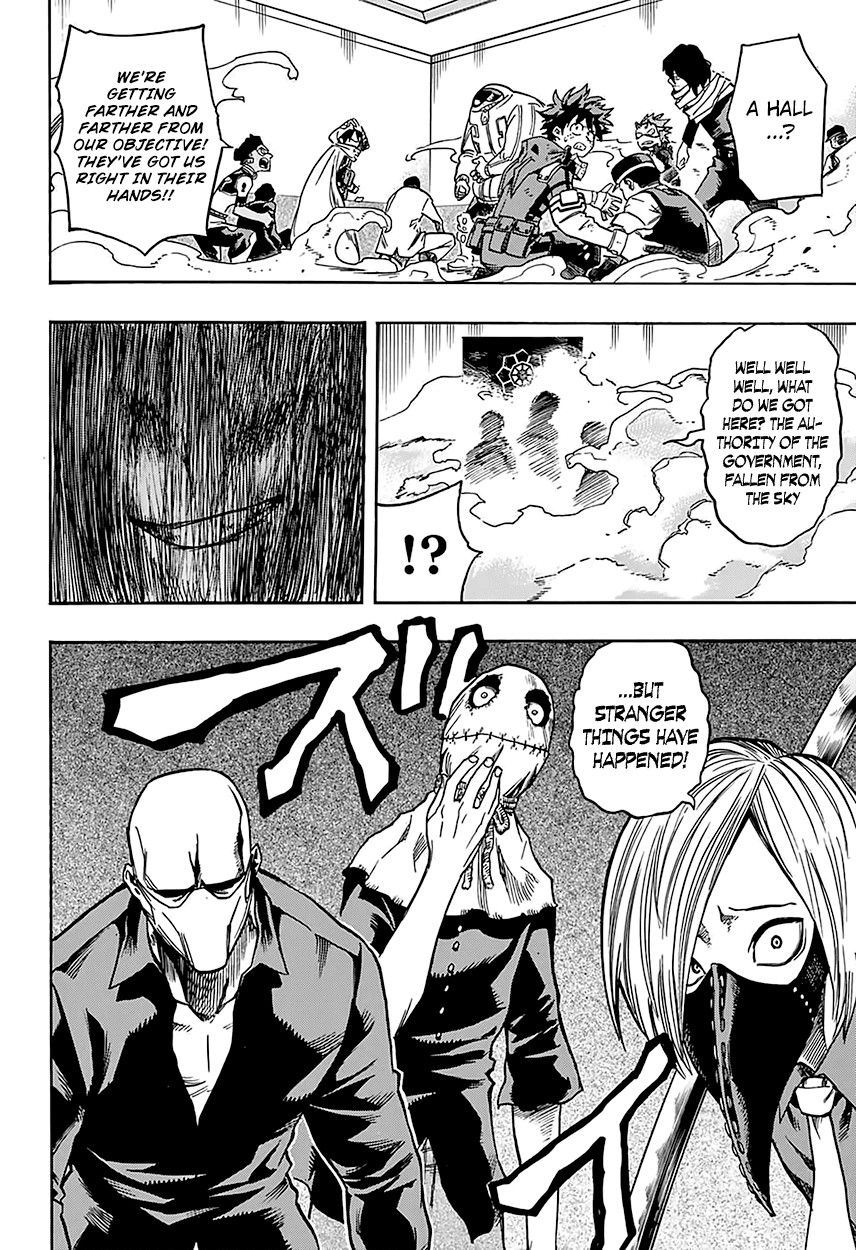 Boku no Hero Academia Chapter 139 page 18 - Chapter 139: Bone-chilling!! The Underground Labyrinth