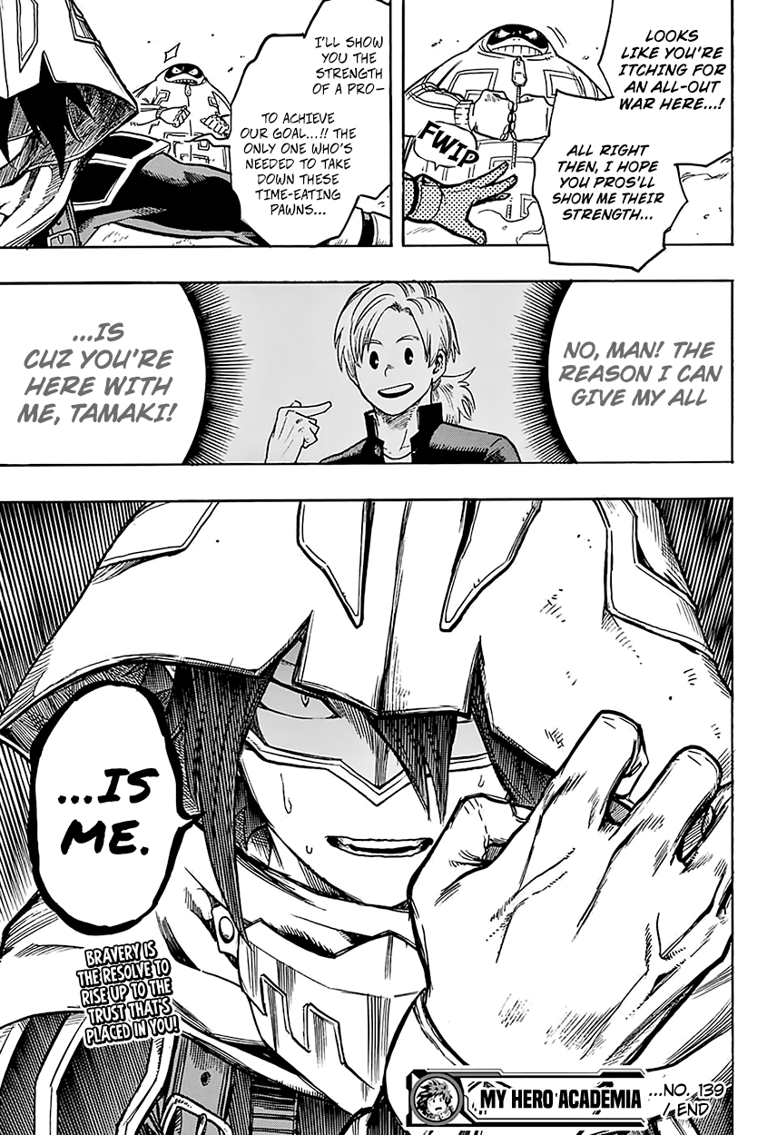 Boku no Hero Academia Chapter 139 page 19 - Chapter 139: Bone-chilling!! The Underground Labyrinth