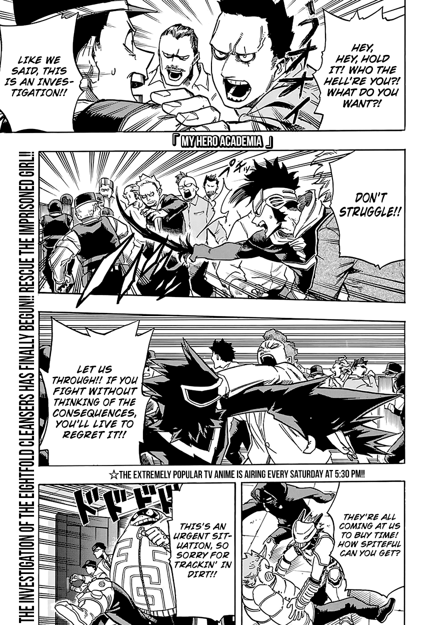 Boku no Hero Academia Chapter 139 page 3 - Chapter 139: Bone-chilling!! The Underground Labyrinth