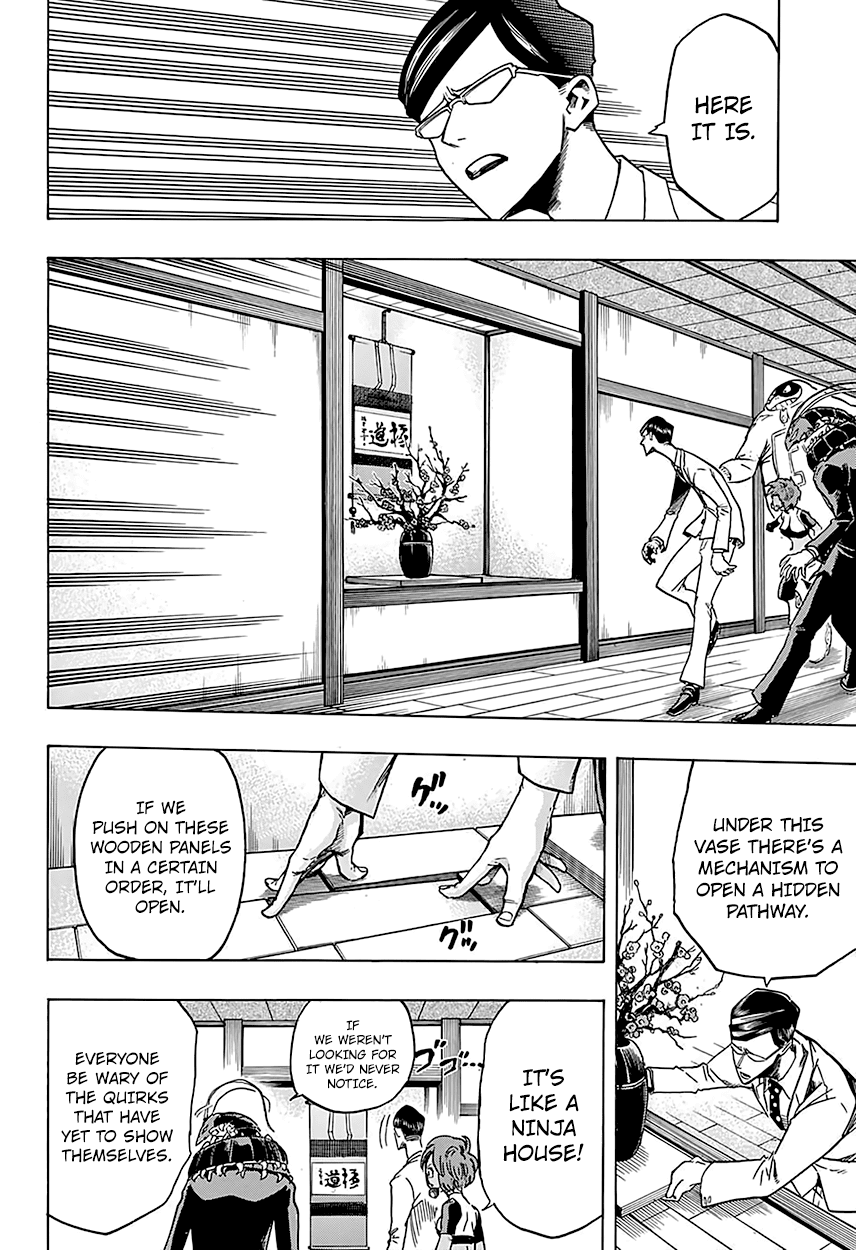 Boku no Hero Academia Chapter 139 page 6 - Chapter 139: Bone-chilling!! The Underground Labyrinth
