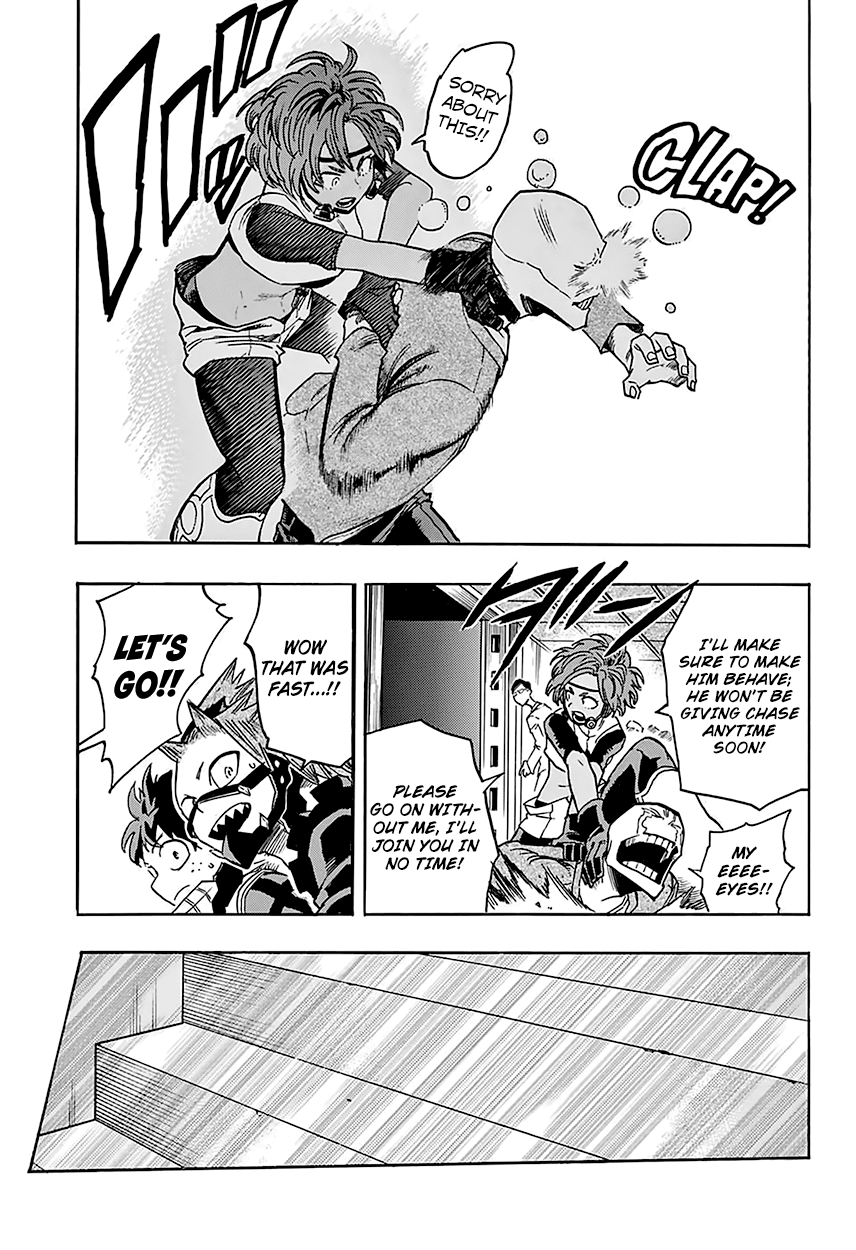 Boku no Hero Academia Chapter 139 page 9 - Chapter 139: Bone-chilling!! The Underground Labyrinth