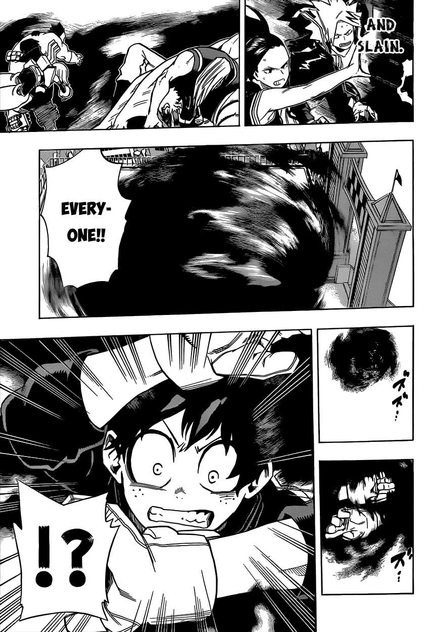 Boku no Hero Academia Chapter 14 page 13 - Chapter 14: Face-Off Against The Unkown