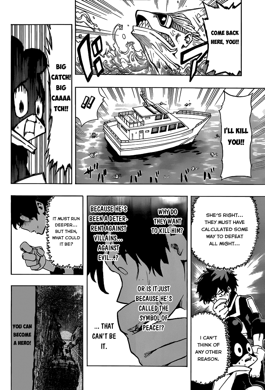 Boku no Hero Academia Chapter 14 page 18 - Chapter 14: Face-Off Against The Unkown