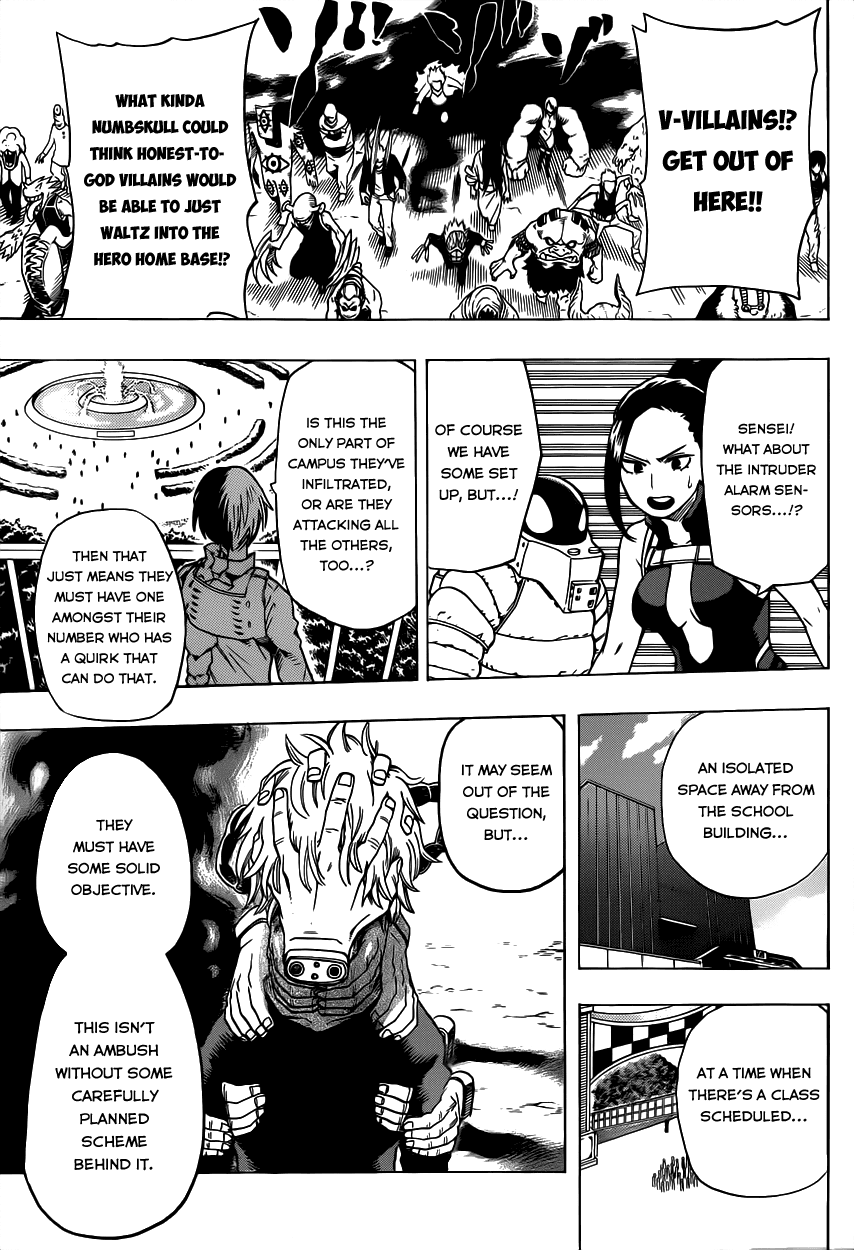 Boku no Hero Academia Chapter 14 page 3 - Chapter 14: Face-Off Against The Unkown
