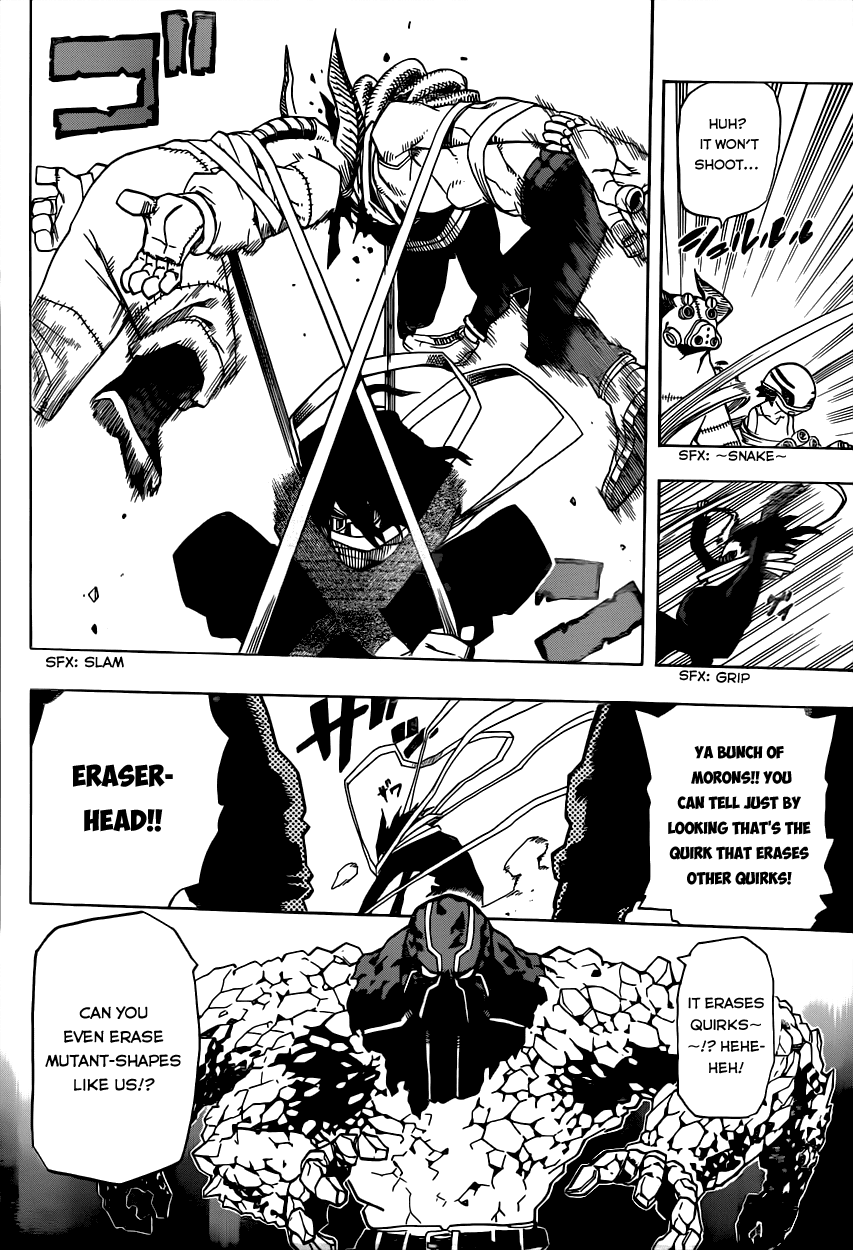 Boku no Hero Academia Chapter 14 page 6 - Chapter 14: Face-Off Against The Unkown