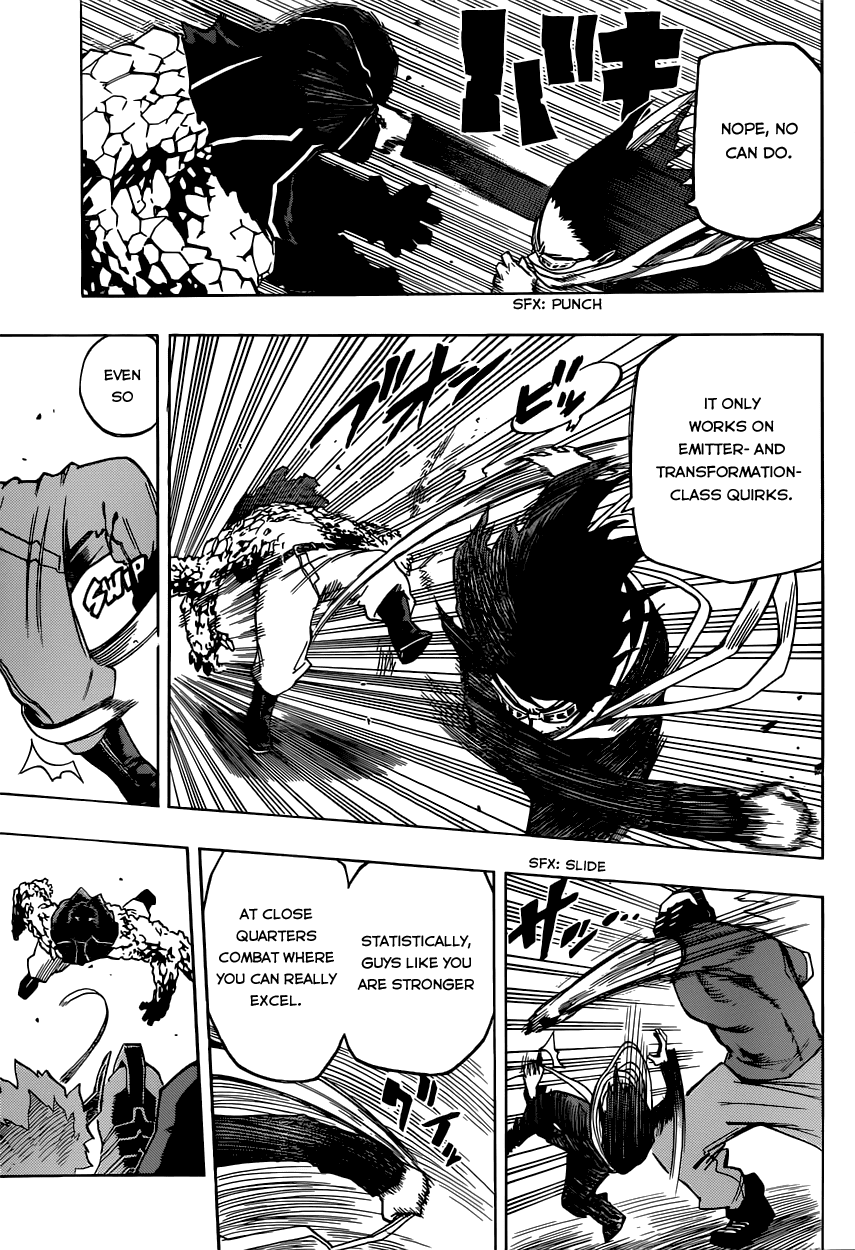 Boku no Hero Academia Chapter 14 page 7 - Chapter 14: Face-Off Against The Unkown