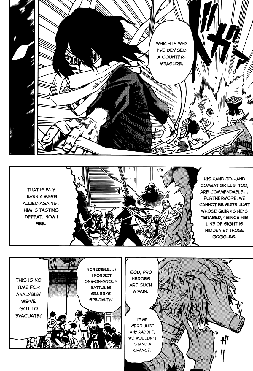 Boku no Hero Academia Chapter 14 page 8 - Chapter 14: Face-Off Against The Unkown