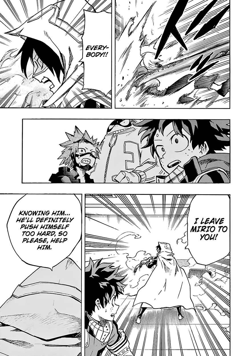 Boku no Hero Academia Chapter 140 page 11 - Chapter 140: Suneater of the Big 3