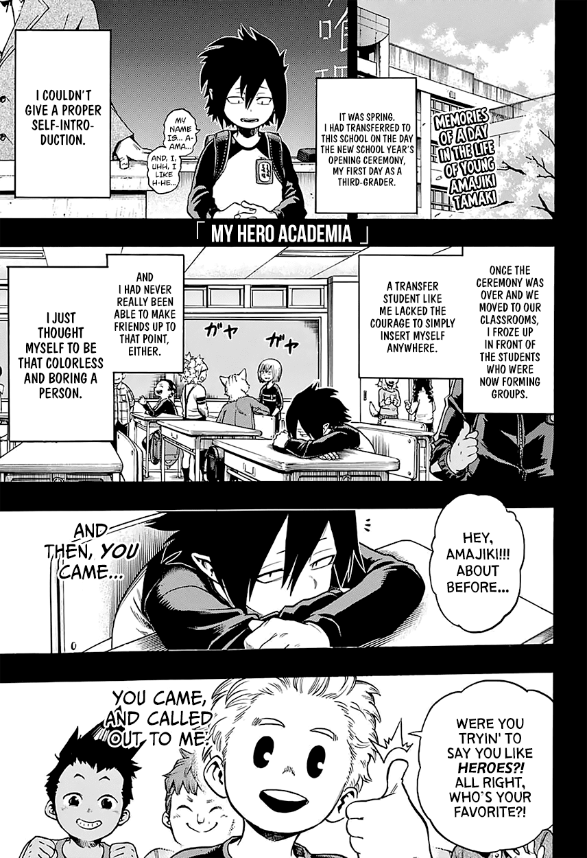 Boku no Hero Academia Chapter 140 page 3 - Chapter 140: Suneater of the Big 3