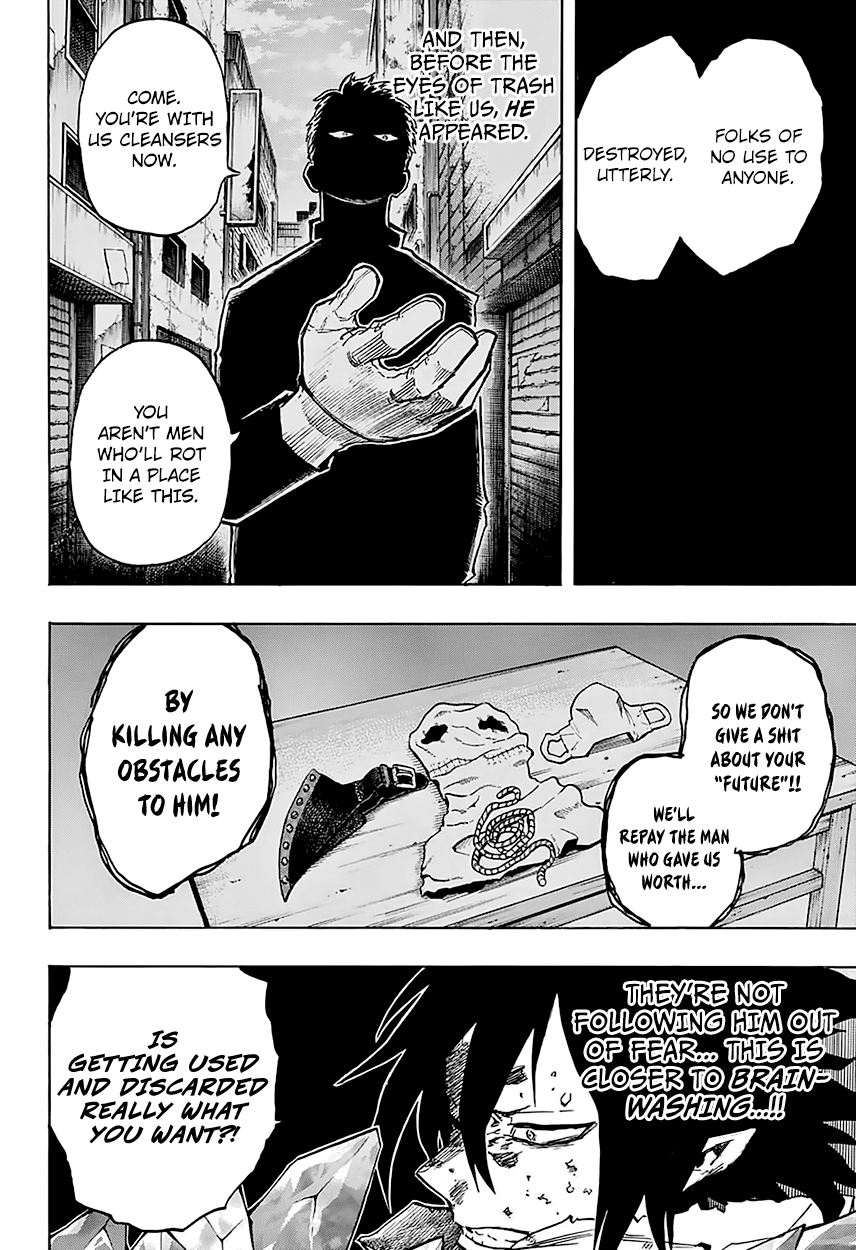 Boku no Hero Academia Chapter 141 page 13 - Chapter 141: The Cleansing Salvo: Behind