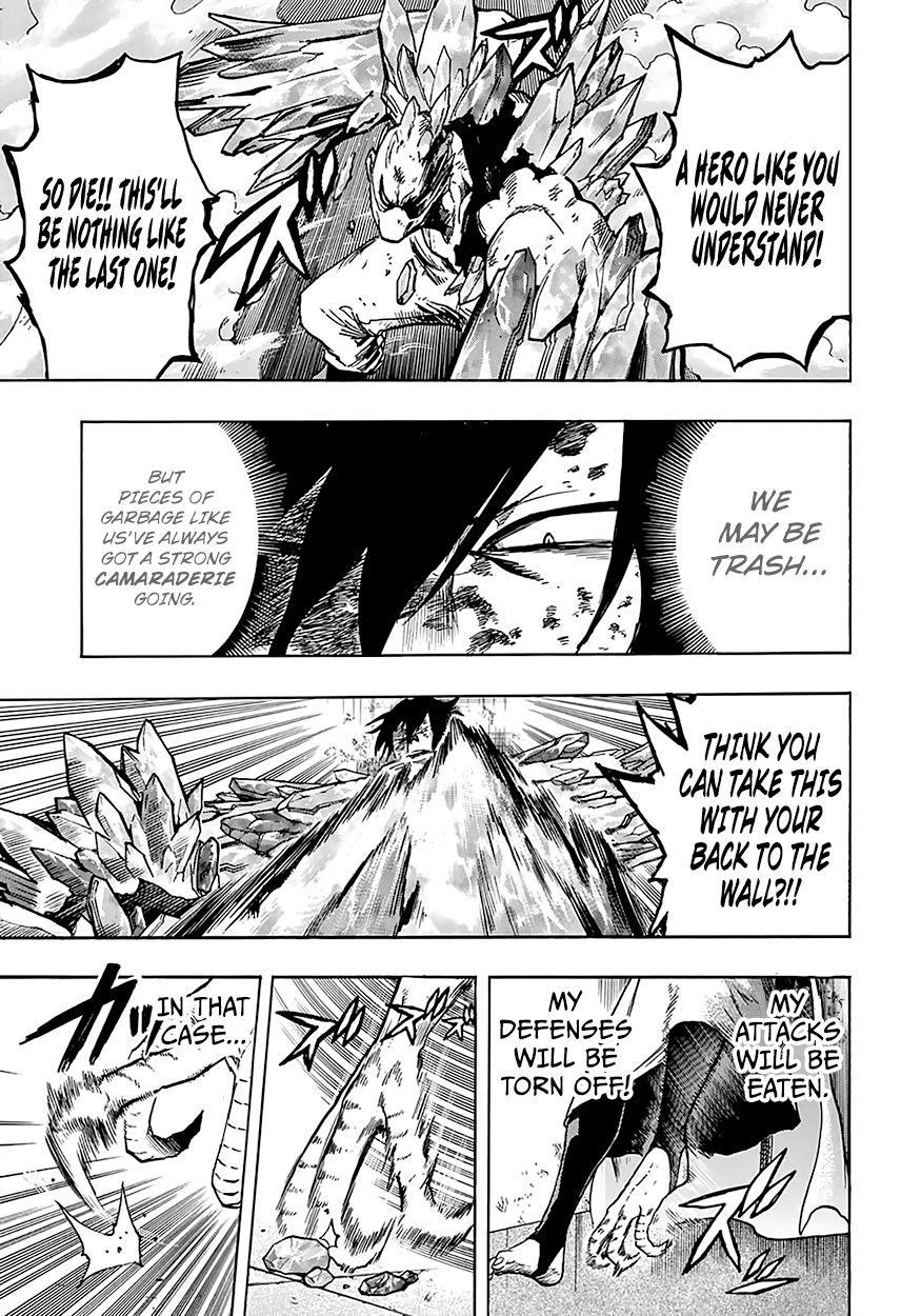 Boku no Hero Academia Chapter 141 page 14 - Chapter 141: The Cleansing Salvo: Behind