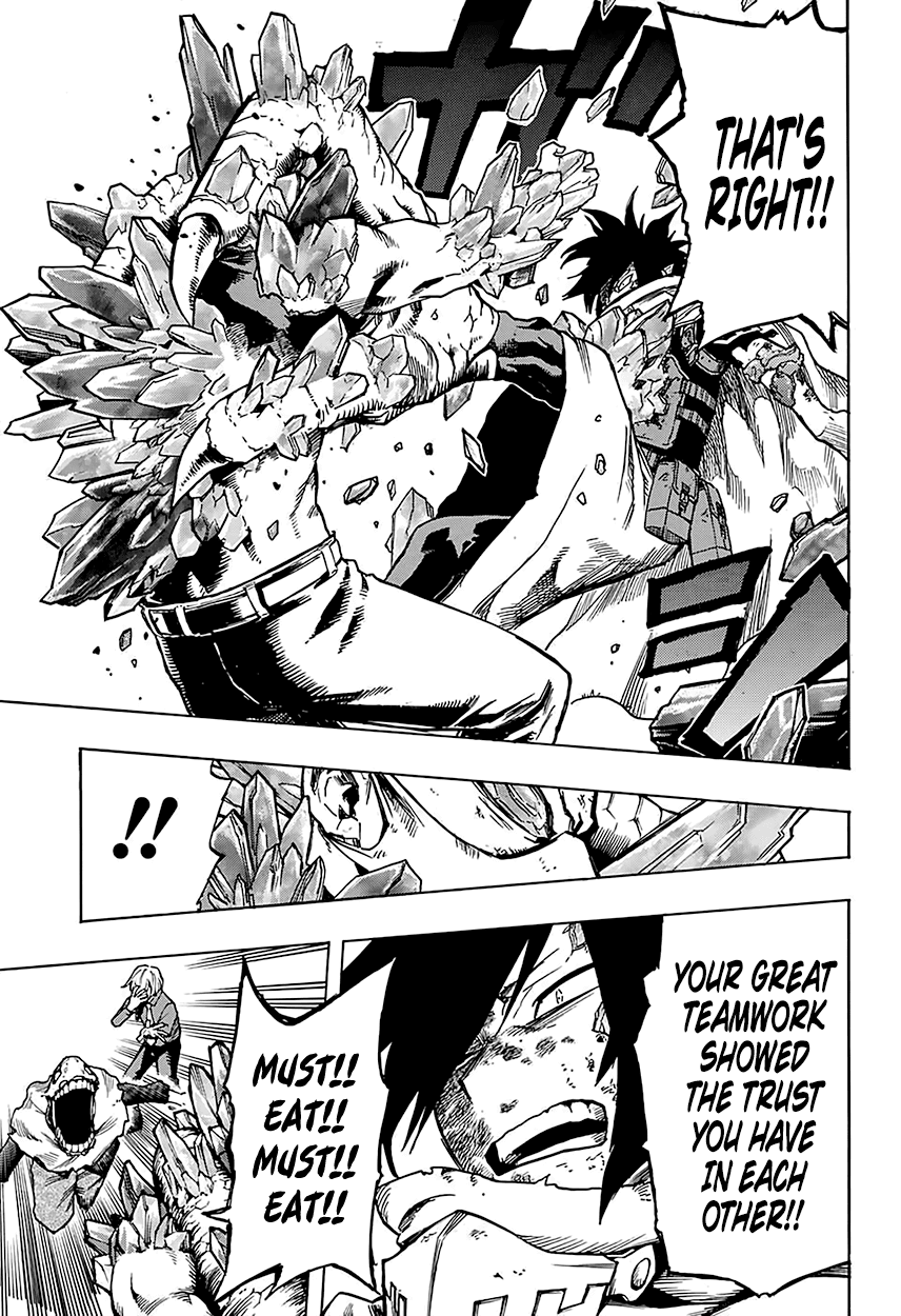 Boku no Hero Academia Chapter 141 page 16 - Chapter 141: The Cleansing Salvo: Behind