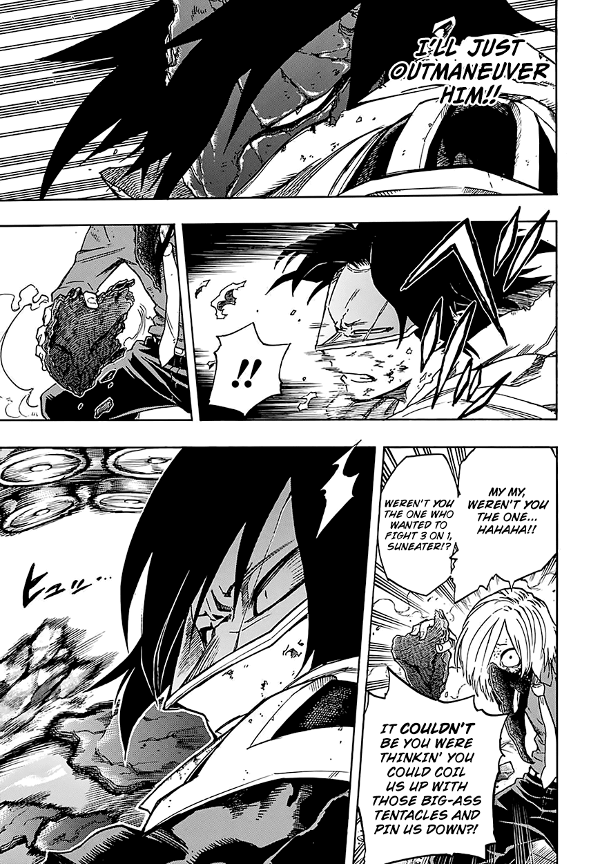 Boku no Hero Academia Chapter 141 page 8 - Chapter 141: The Cleansing Salvo: Behind