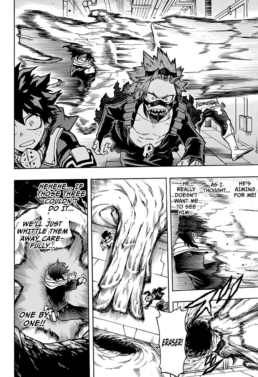 Boku no Hero Academia Chapter 142 page 12 - Chapter 142: A Shield, a Shield, a Spear, and a Shield