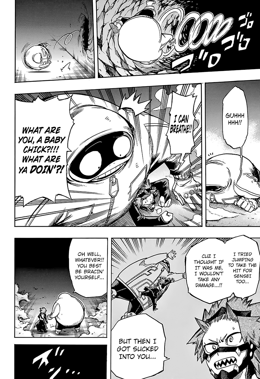 Boku no Hero Academia Chapter 142 page 14 - Chapter 142: A Shield, a Shield, a Spear, and a Shield