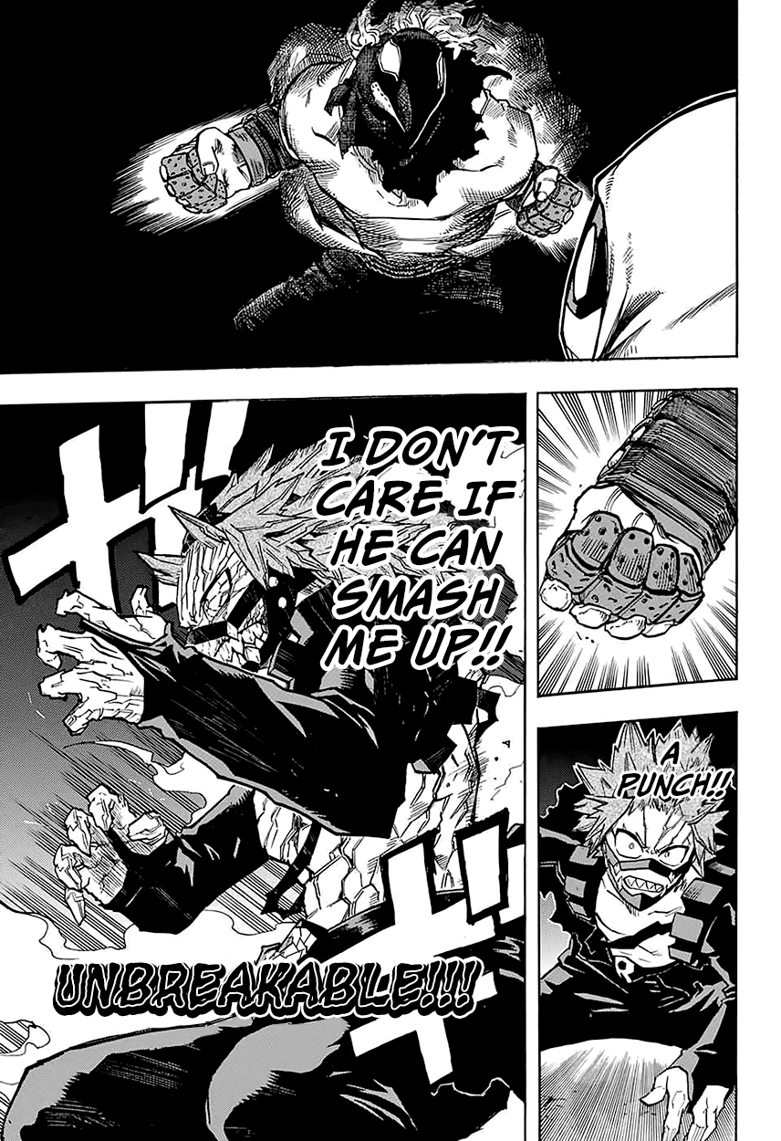 Boku no Hero Academia Chapter 142 page 15 - Chapter 142: A Shield, a Shield, a Spear, and a Shield