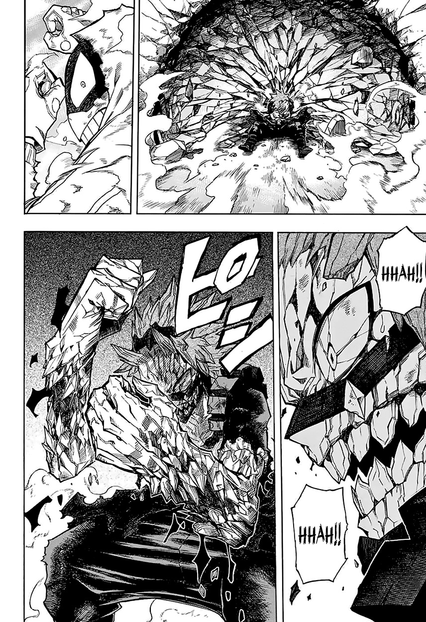 Boku no Hero Academia Chapter 142 page 18 - Chapter 142: A Shield, a Shield, a Spear, and a Shield