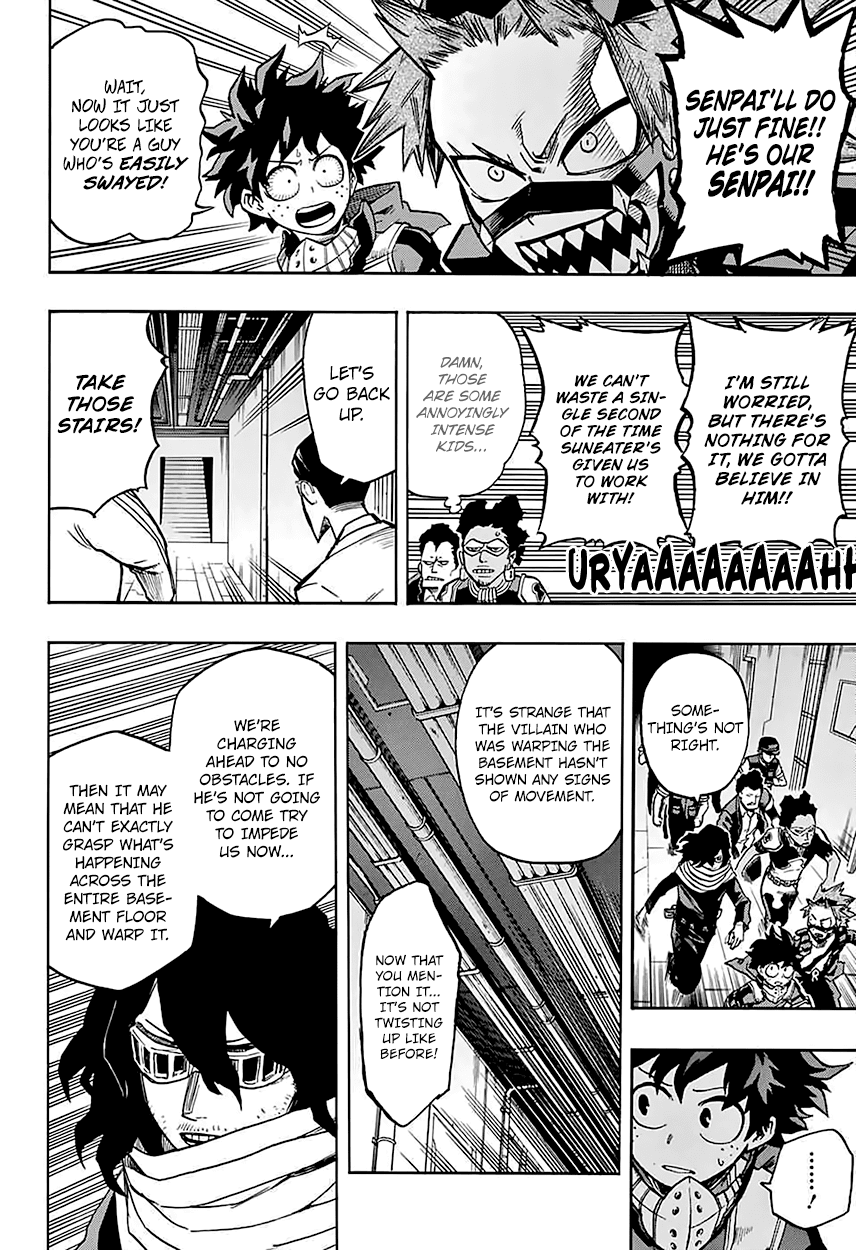 Boku no Hero Academia Chapter 142 page 8 - Chapter 142: A Shield, a Shield, a Spear, and a Shield