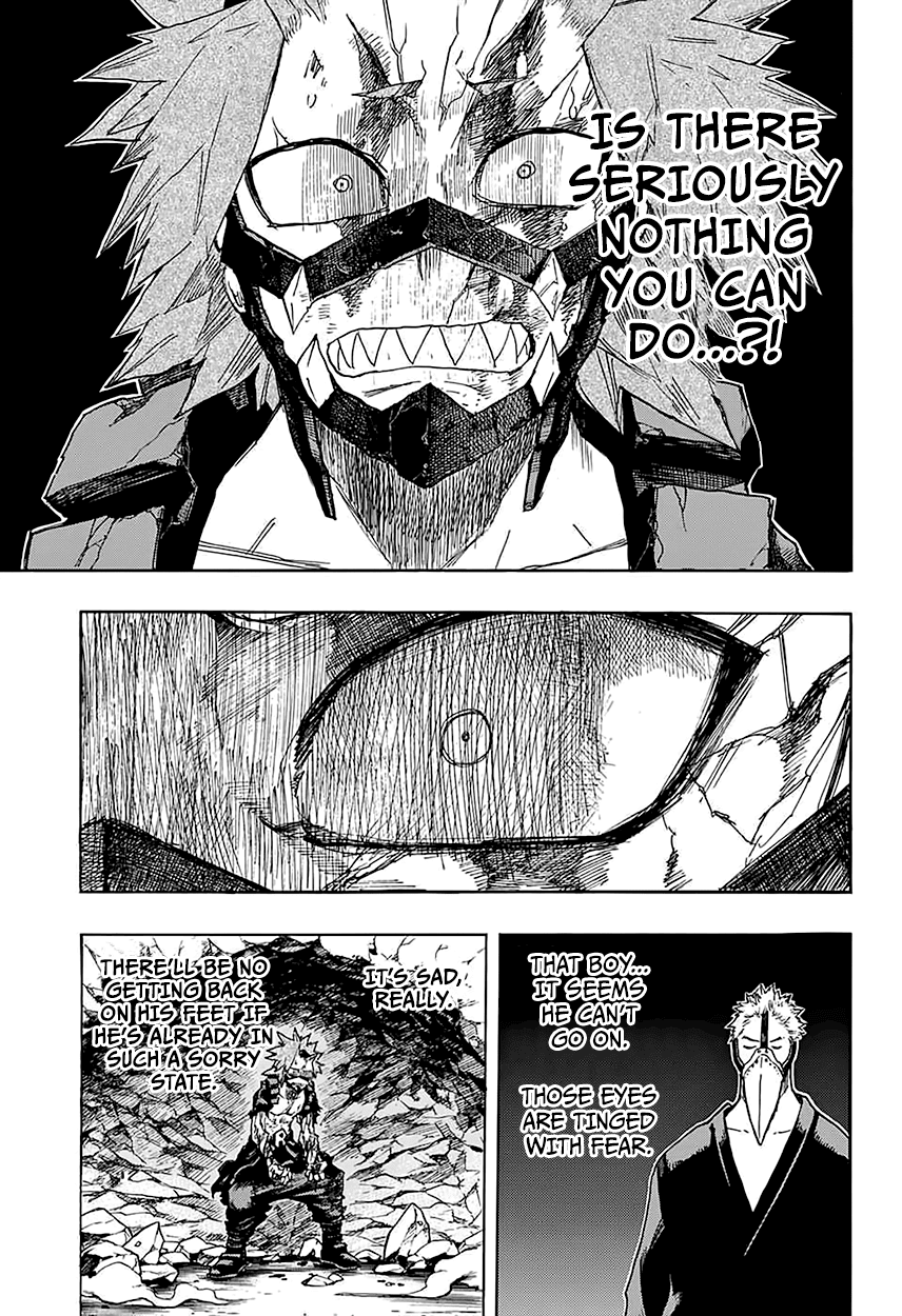 Boku no Hero Academia Chapter 143 page 11 - Chapter 143: C’mon, Rappa, Let’s Have Ourselves a Match!!