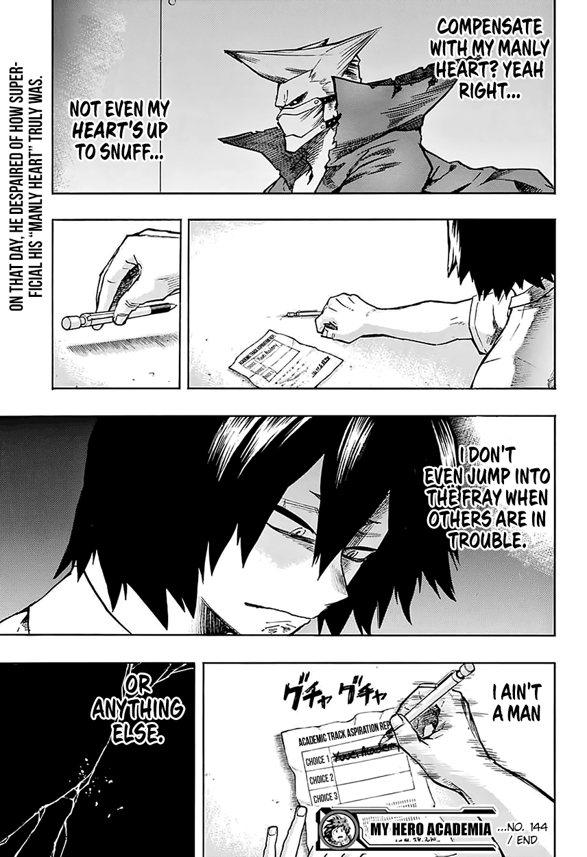 Boku no Hero Academia Chapter 144 page 15 - Chapter 144: Red Riot ①