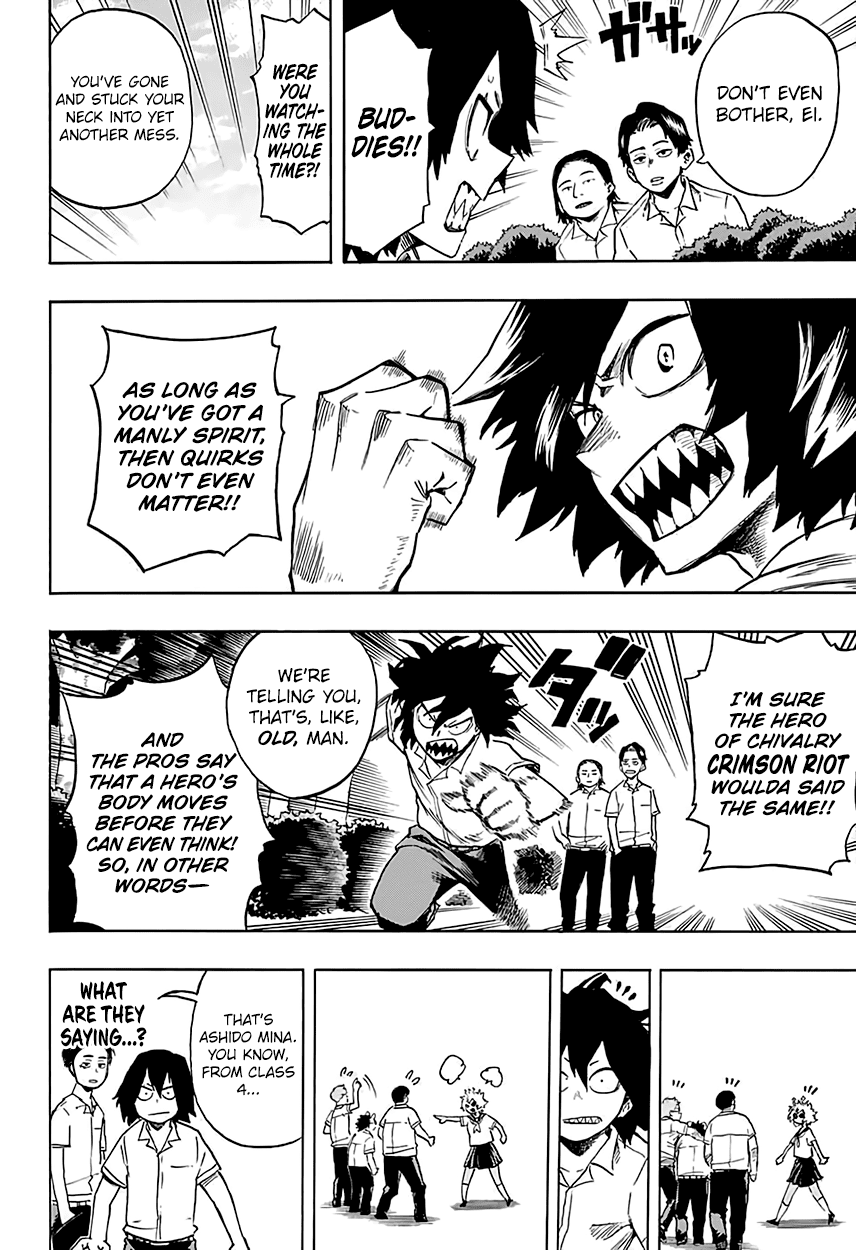 Boku no Hero Academia Chapter 144 page 6 - Chapter 144: Red Riot ①