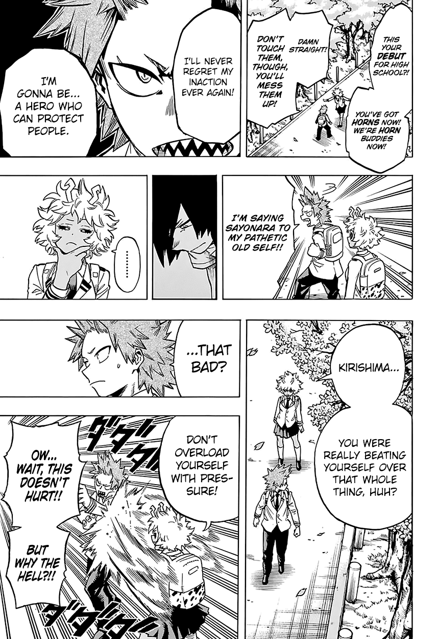 Boku no Hero Academia Chapter 145 page 11 - Chapter 145: Red Riot ②