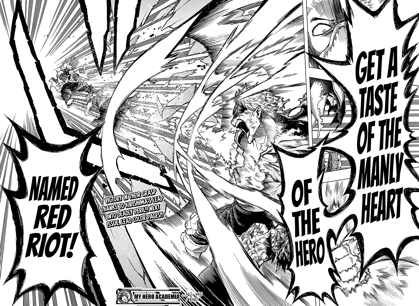 Boku no Hero Academia Chapter 145 page 14 - Chapter 145: Red Riot ②