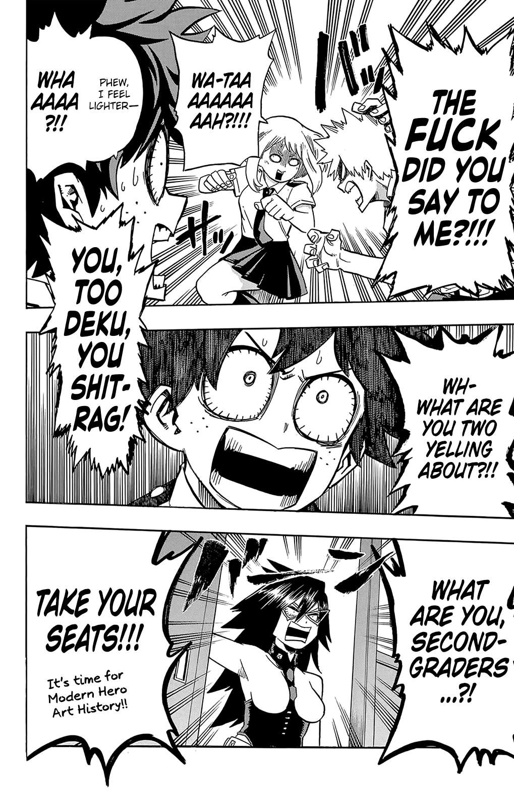 Boku no Hero Academia Chapter 145 page 19 - Chapter 145: Red Riot ②
