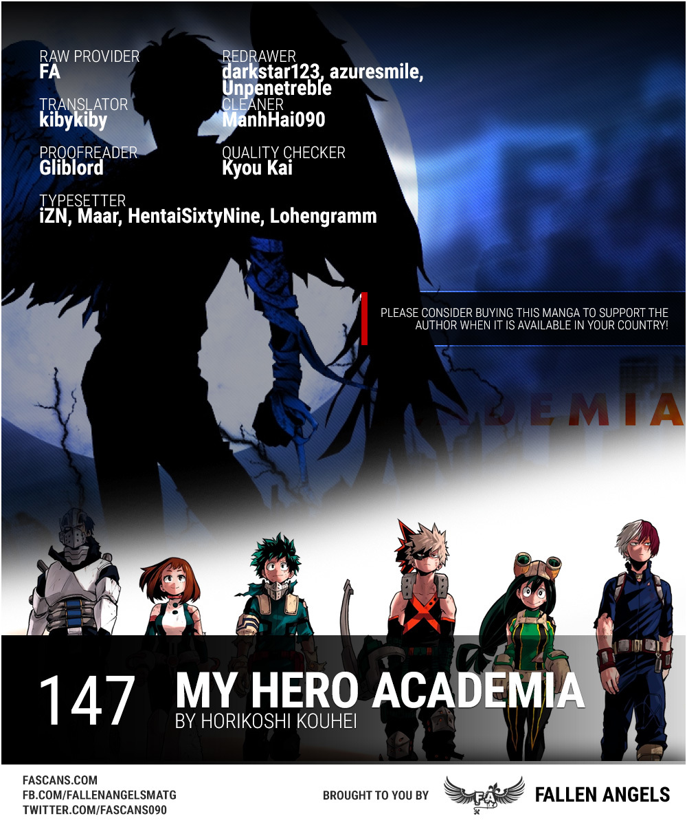 Boku no Hero Academia Chapter 147 page 1 - Chapter 147: Togawice