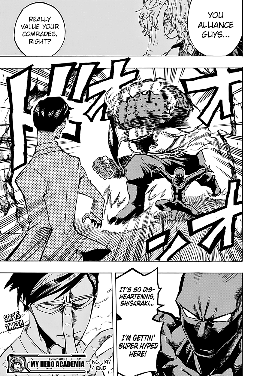Boku no Hero Academia Chapter 147 page 18 - Chapter 147: Togawice