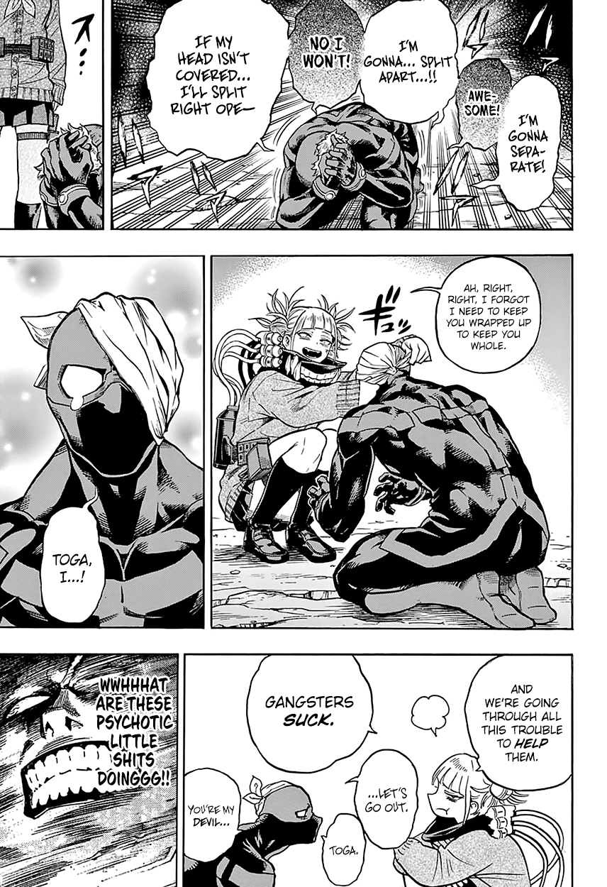 Boku no Hero Academia Chapter 148 page 10 - Chapter 148: The Troubles of Young Togawice