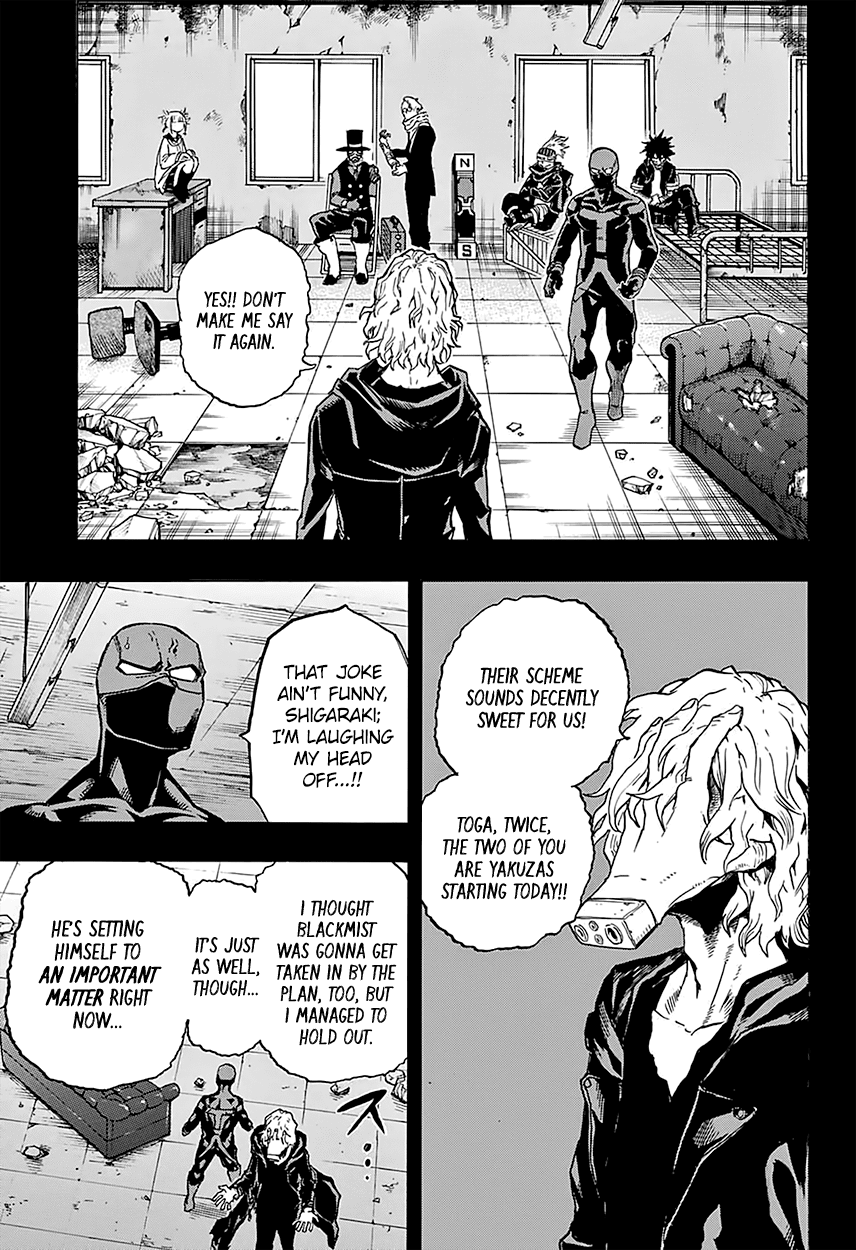Boku no Hero Academia Chapter 148 page 12 - Chapter 148: The Troubles of Young Togawice