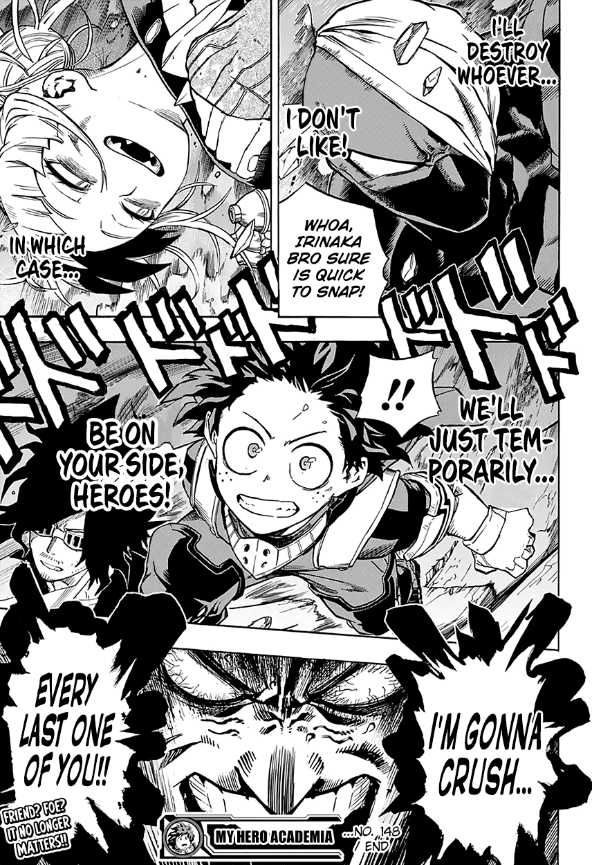 Boku no Hero Academia Chapter 148 page 18 - Chapter 148: The Troubles of Young Togawice