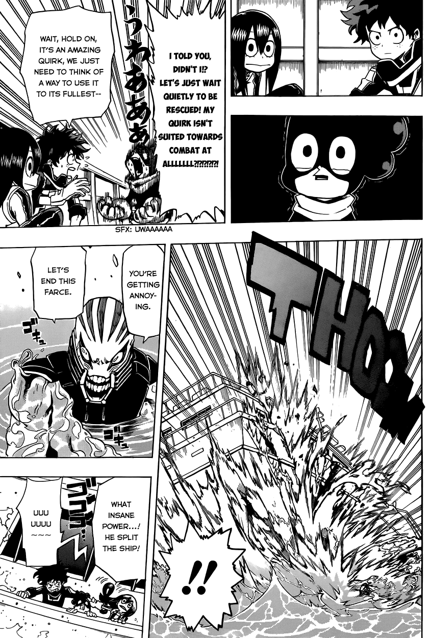 Boku no Hero Academia Chapter 15 page 11 - Chapter 15: Versus