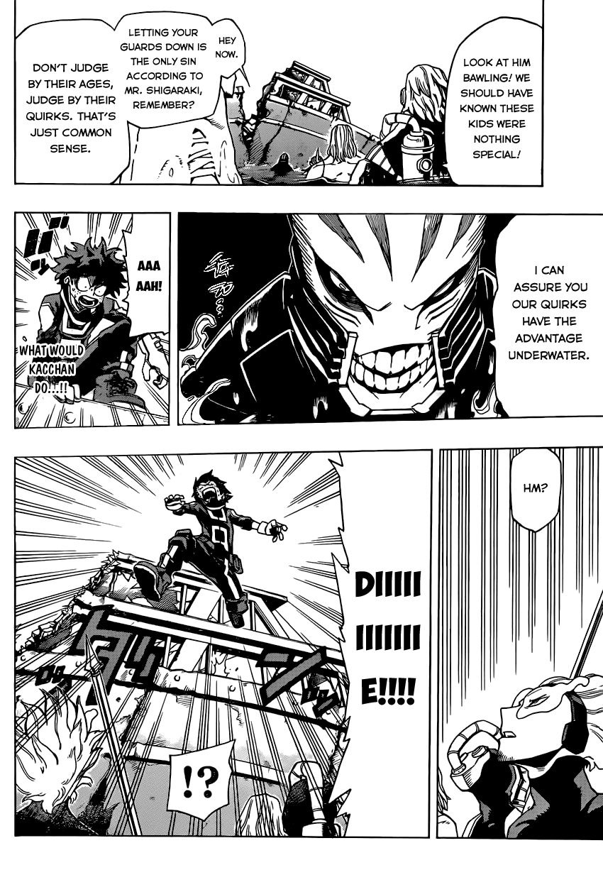 Boku no Hero Academia Chapter 15 page 14 - Chapter 15: Versus