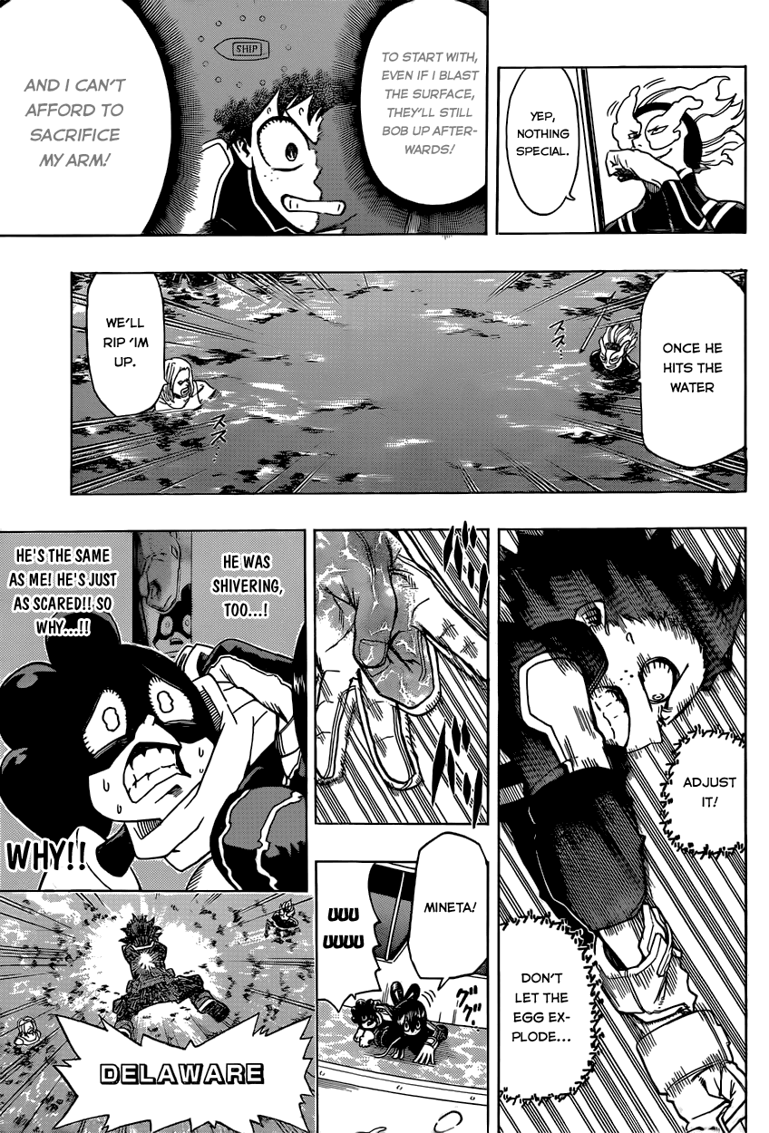 Boku no Hero Academia Chapter 15 page 15 - Chapter 15: Versus