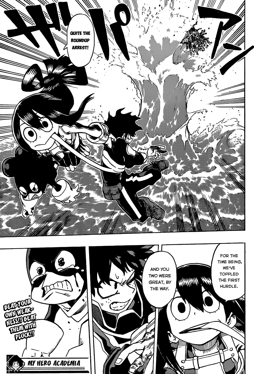 Boku no Hero Academia Chapter 15 page 19 - Chapter 15: Versus