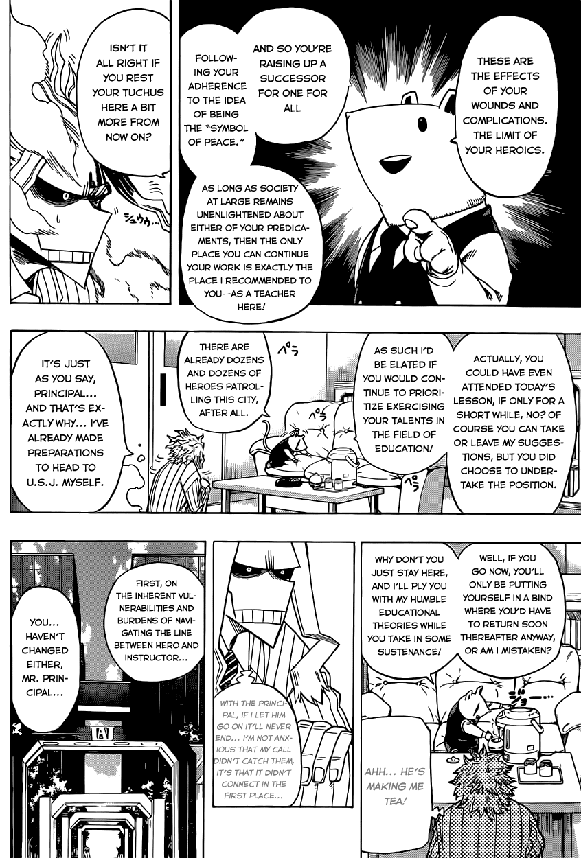 Boku no Hero Academia Chapter 15 page 4 - Chapter 15: Versus