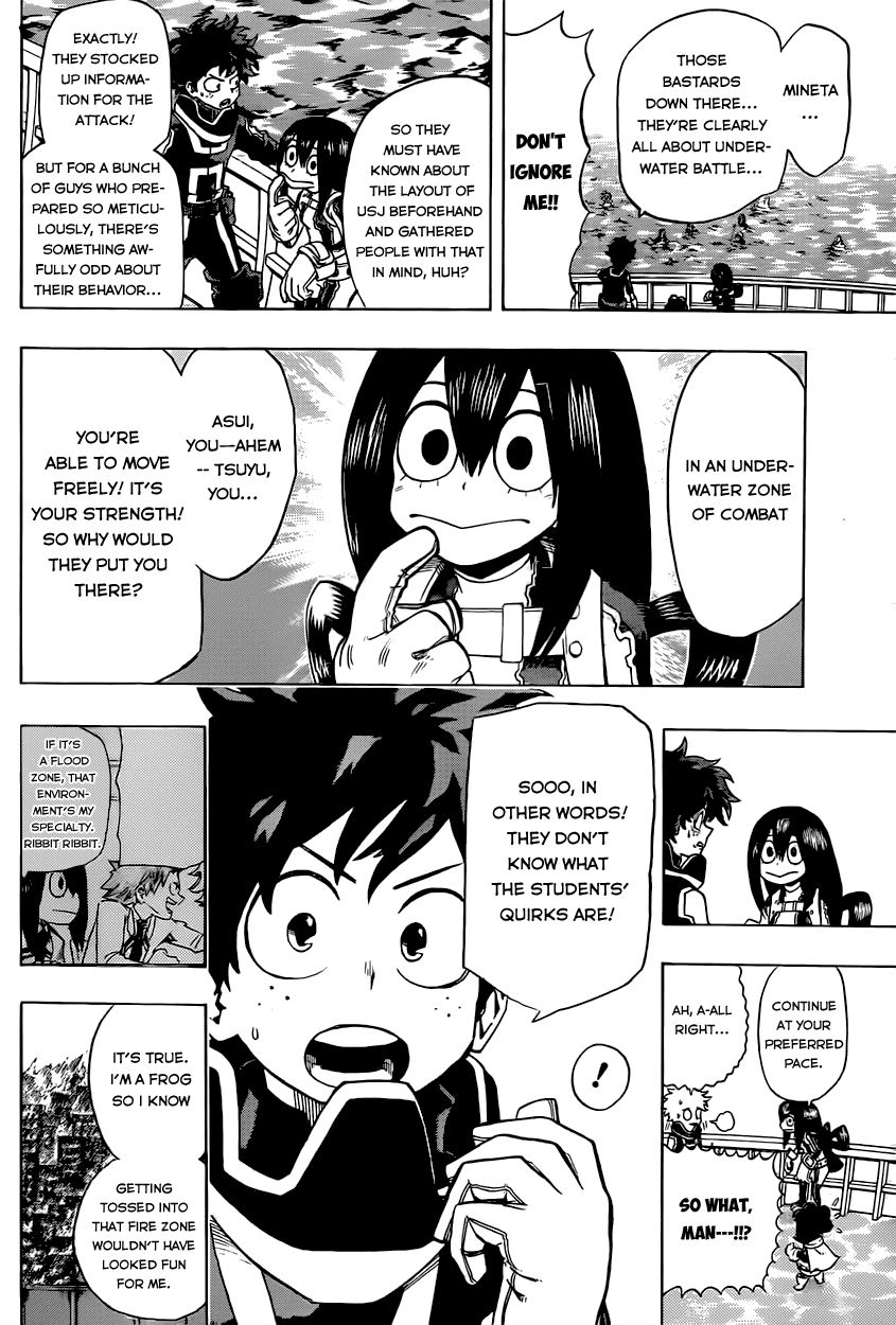 Boku no Hero Academia Chapter 15 page 8 - Chapter 15: Versus