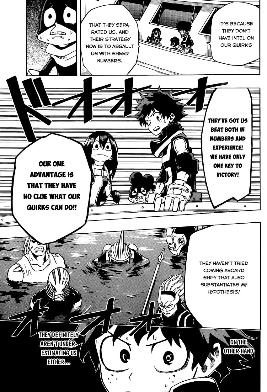 Boku no Hero Academia Chapter 15 page 9 - Chapter 15: Versus