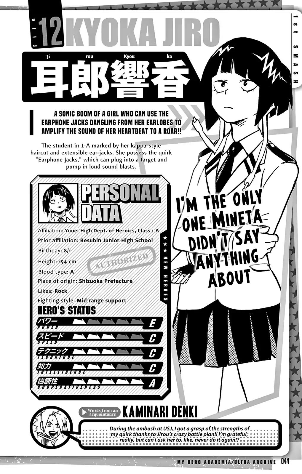 Boku no Hero Academia Chapter 152.5 page 4 - Chapter 152.5: Extra
